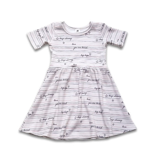 Baby/Kids' Bamboo Daphne Dress | Love Story-0