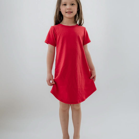 Youth Bamboo Bamboo Winslow Dress | Navy-1