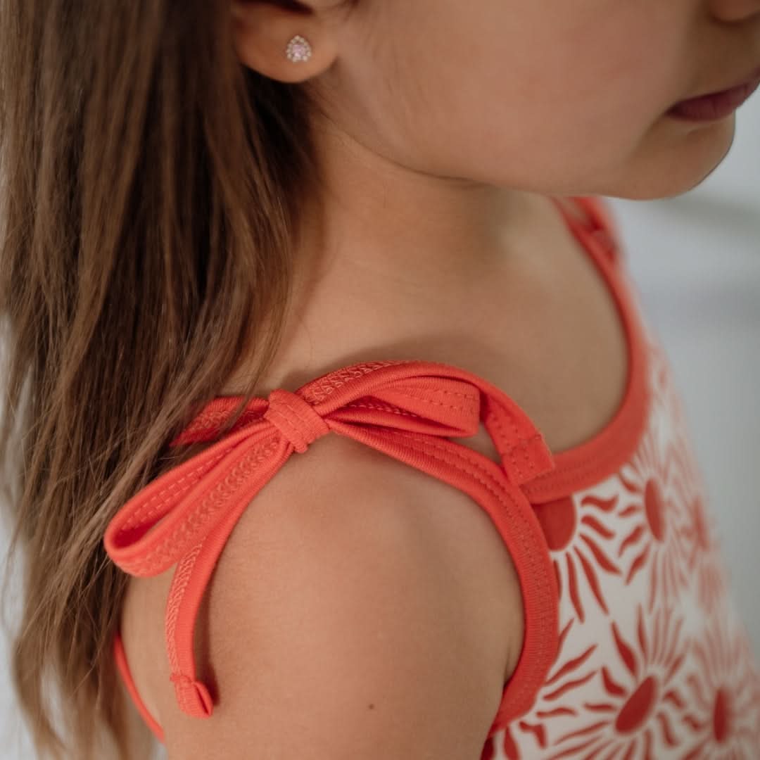 Kids' Bamboo Bow Strap Dress | Sunkissed-2