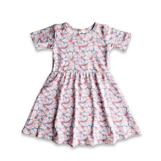 Baby/Kids' Bamboo Daphne Dress | Saltwater Floral-0
