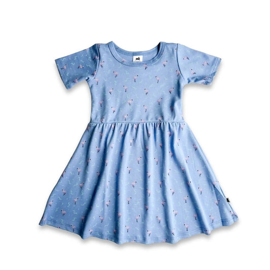 Baby/Kids' Bamboo Daphne Dress | Flamingo Fête-0
