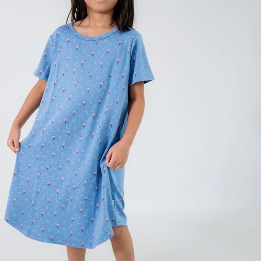 Youth Bamboo Bamboo Winslow Dress | Flamingo Fête-0