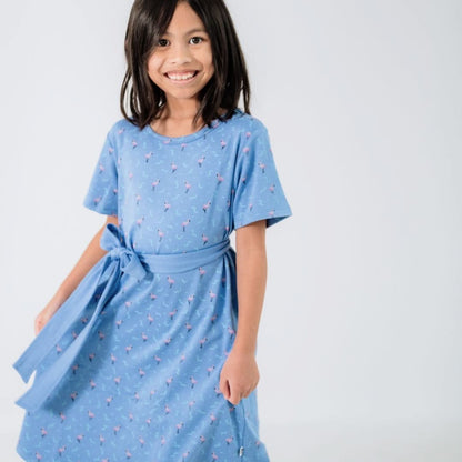 Youth Bamboo Bamboo Winslow Dress | Flamingo Fête-3
