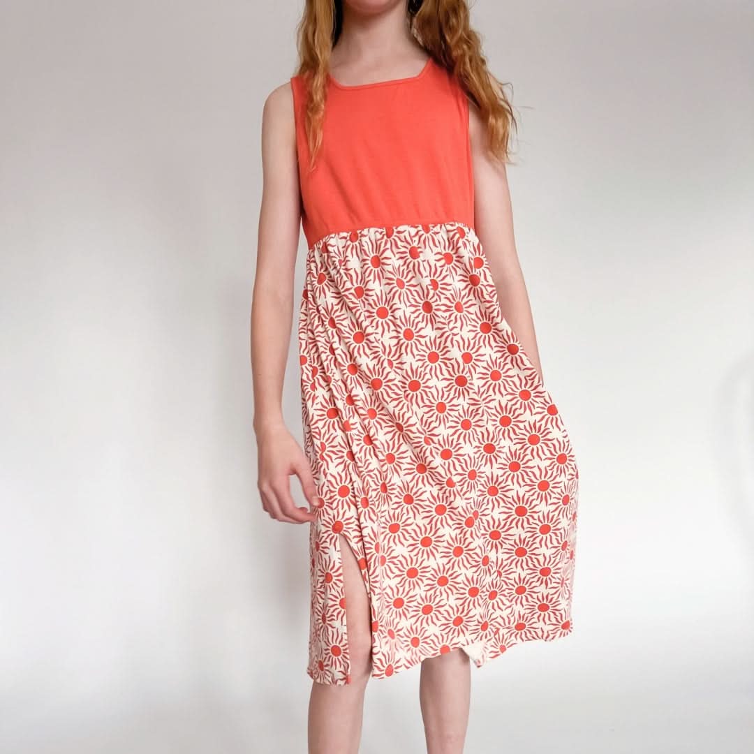 Youth Bamboo Square Neck Midi Dress | Sunkissed-0