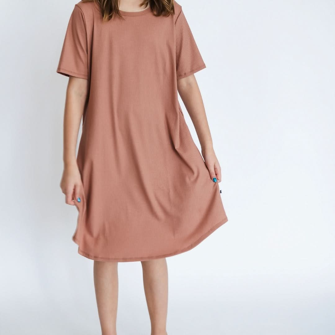 Youth Bamboo Winslow Dress | Antique Floral-3