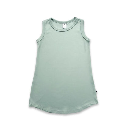 Youth Bamboo Tank Shift Dress | Seaglass-1