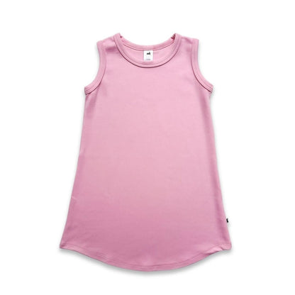 Youth Bamboo Tank Shift Dress | Taffy Pink-1