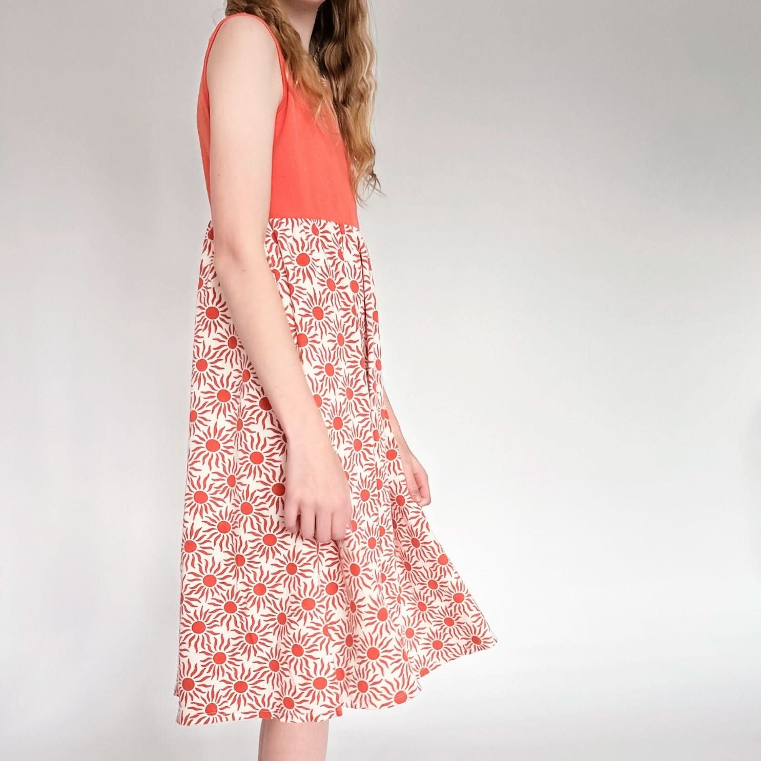 Youth Bamboo Square Neck Midi Dress | Sunkissed-1