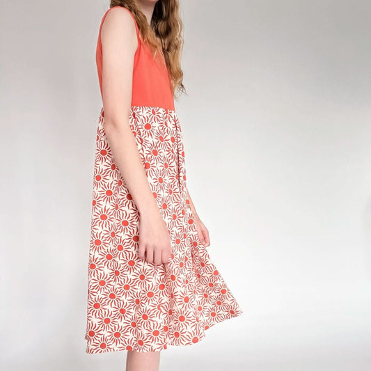 Youth Bamboo Square Neck Midi Dress | Sunkissed-1