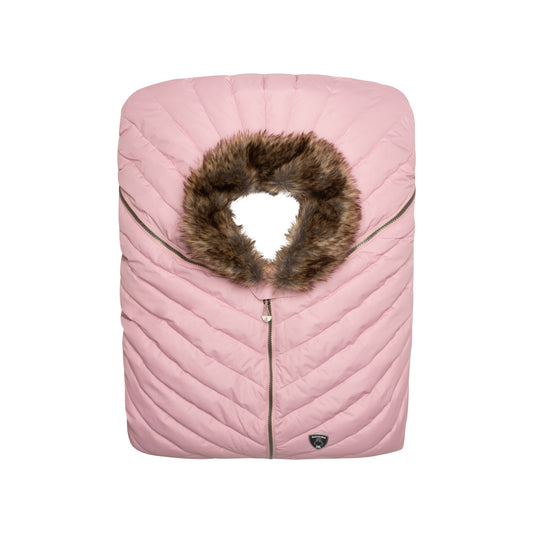 Winter Car Seat Cover In Pink-1