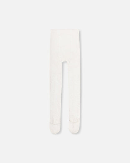 Cable Tights Off White-2