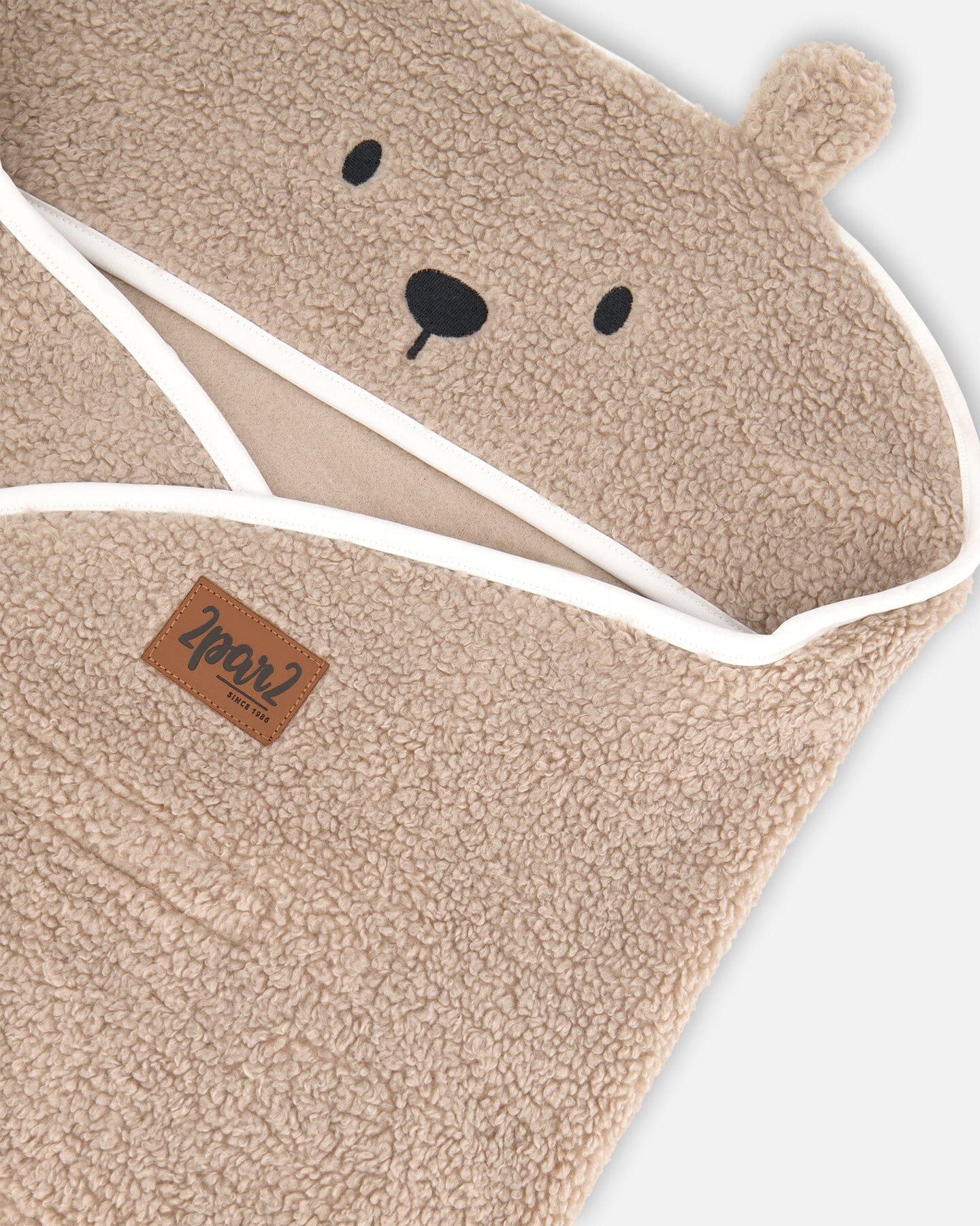 Baby Cocoon Brown Blanket For Car Seat and Stroller-4
