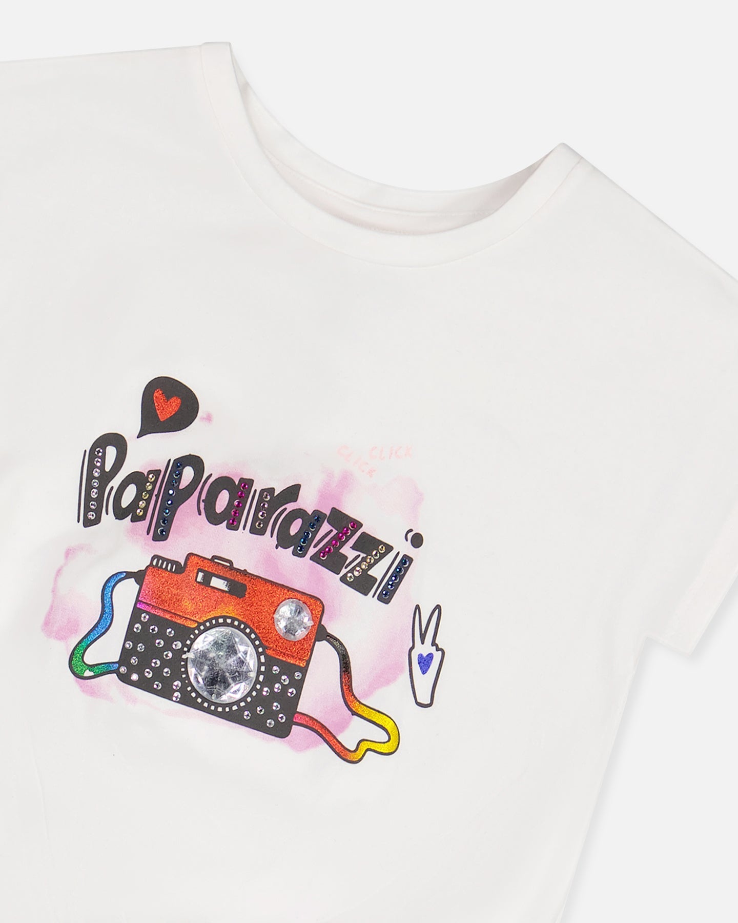 Organic Cotton T-Shirt With Knot White-3