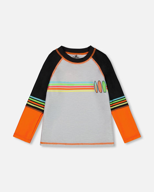 Long Sleeve Rashguard Gray-0