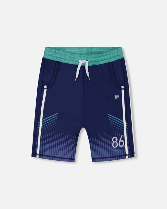 Athletic Shorts Blue-0