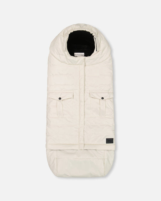 Evolutive Baby Footmuff Silver White-0