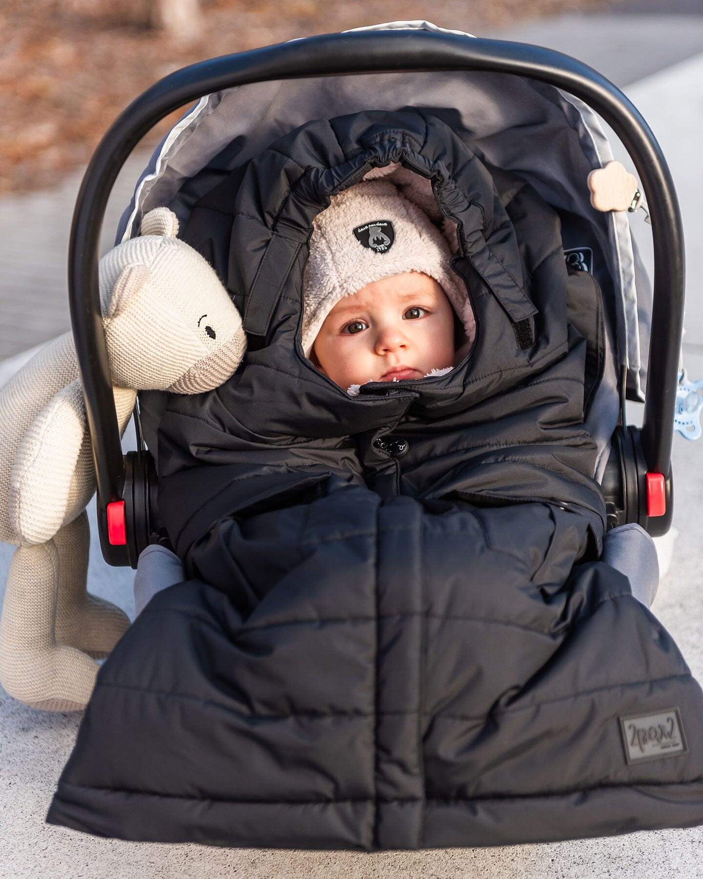 Evolutive Baby Footmuff Black-3