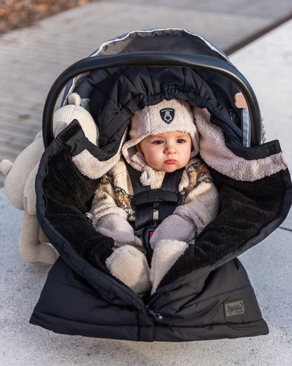 Evolutive Baby Footmuff Black-1