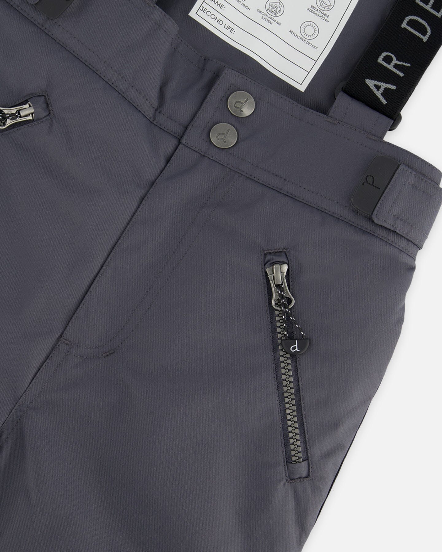 Snow Pants Dark Gray-3