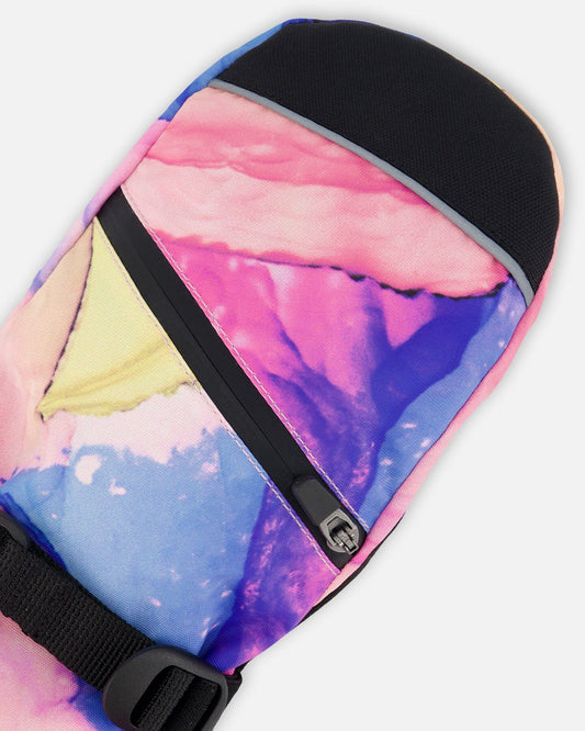 TEKNIK Mittens Printed Multicolor-1