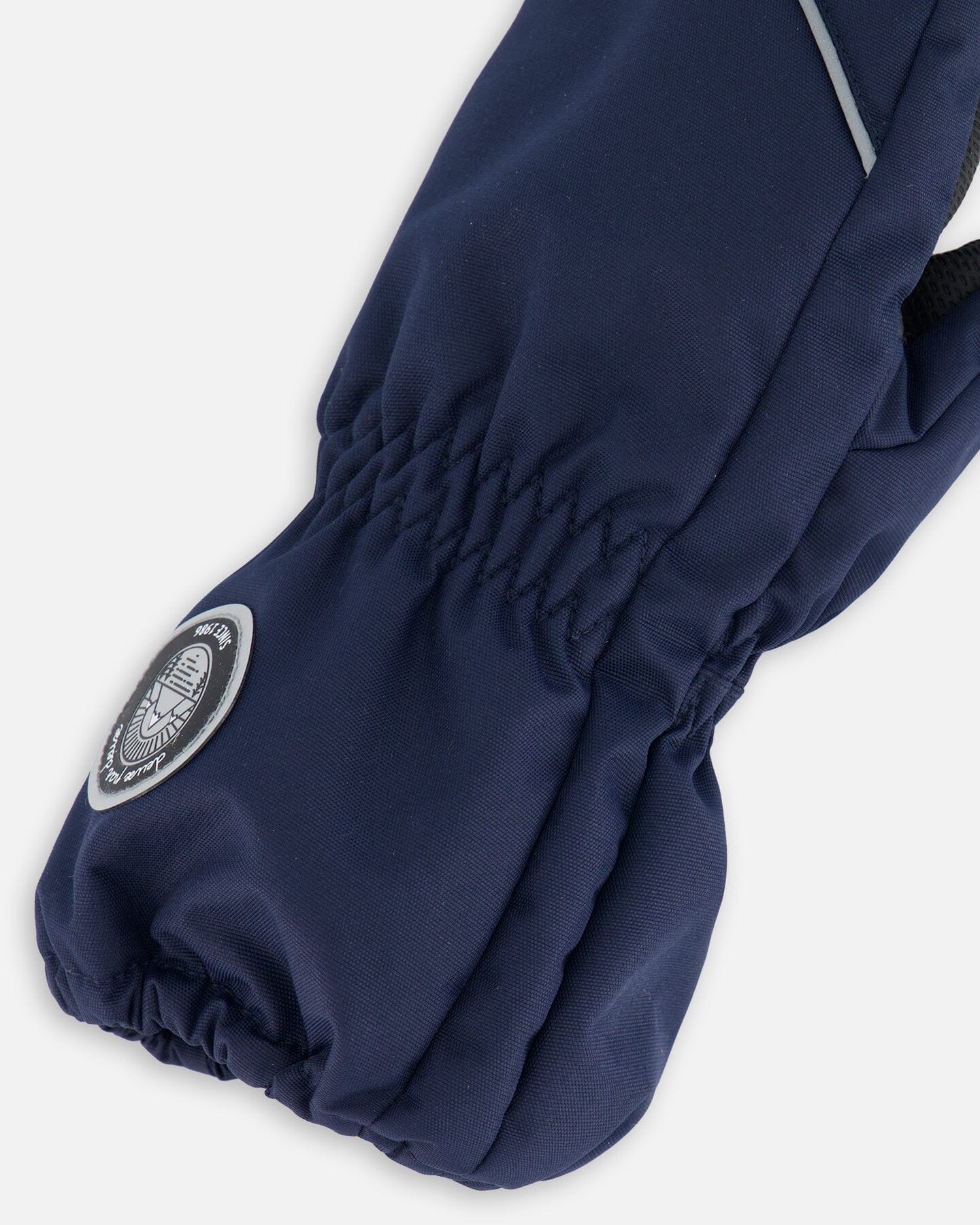 Solid Mittens Navy-2
