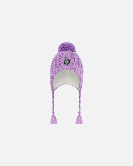 Peruvian Knit Hat Purple-0