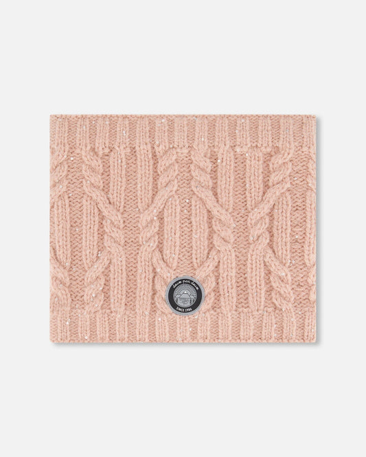 Knit Neckwarmer Light Pink-0