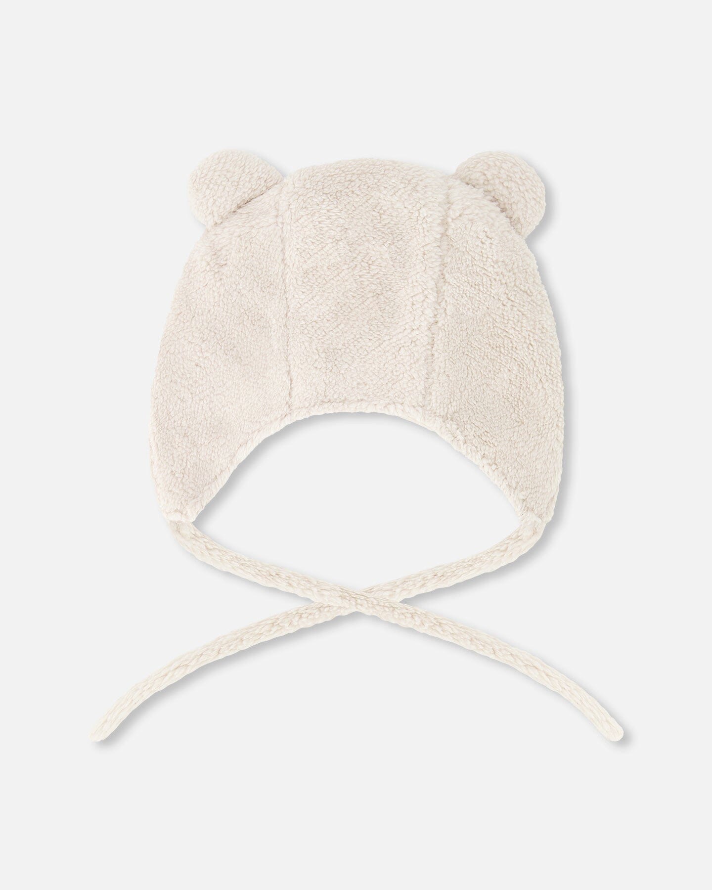 Sherpa Baby Hat Off White-2
