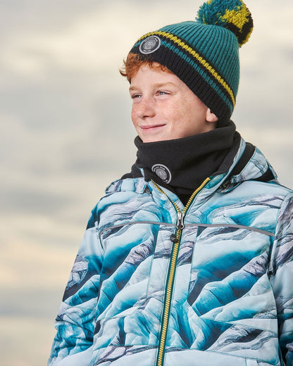 Knit Hat Forest Green-2