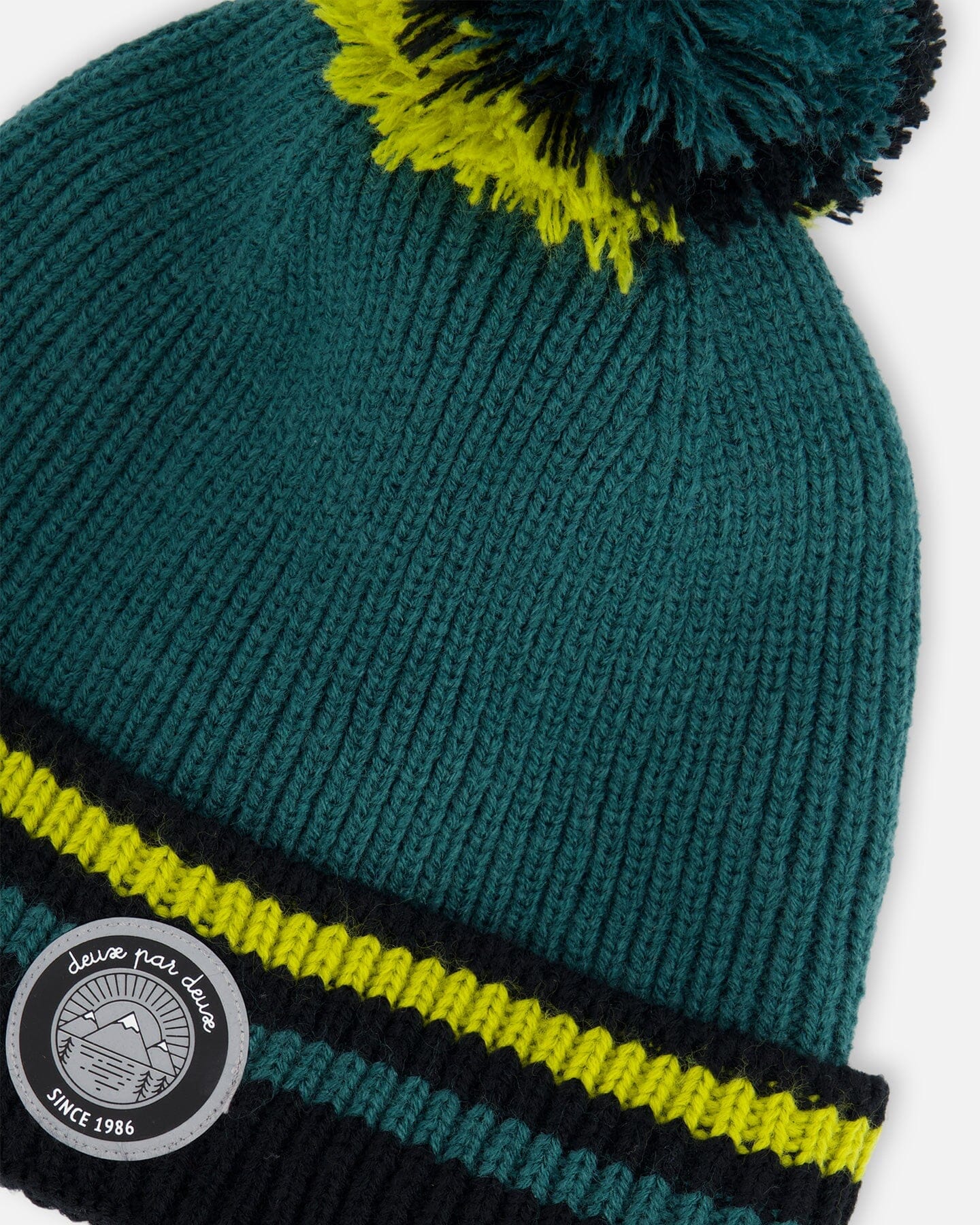 Knit Hat Forest Green-4