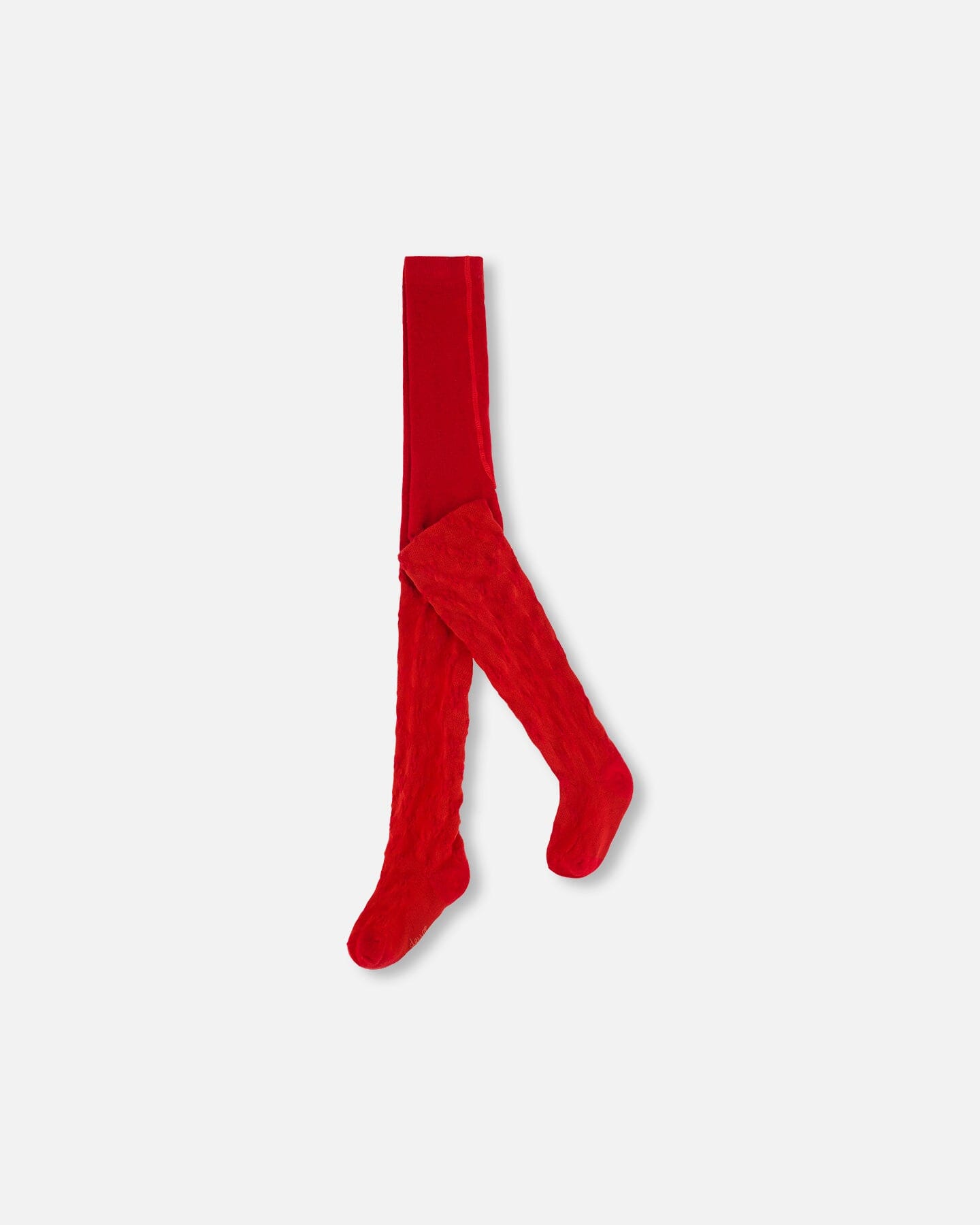 Tights With Bow Jacquard Red-0