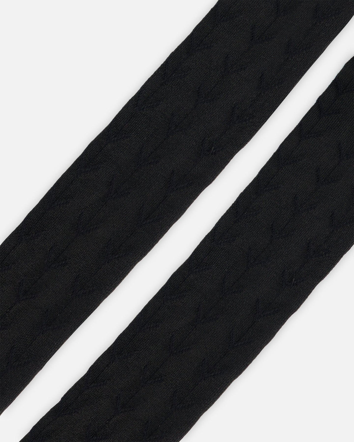Tonal Jacquard Tights Black-3