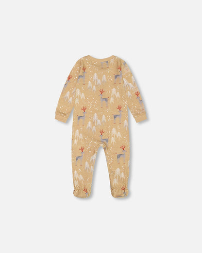 Organic Cotton Baby One Piece Family Christmas Pajama-2