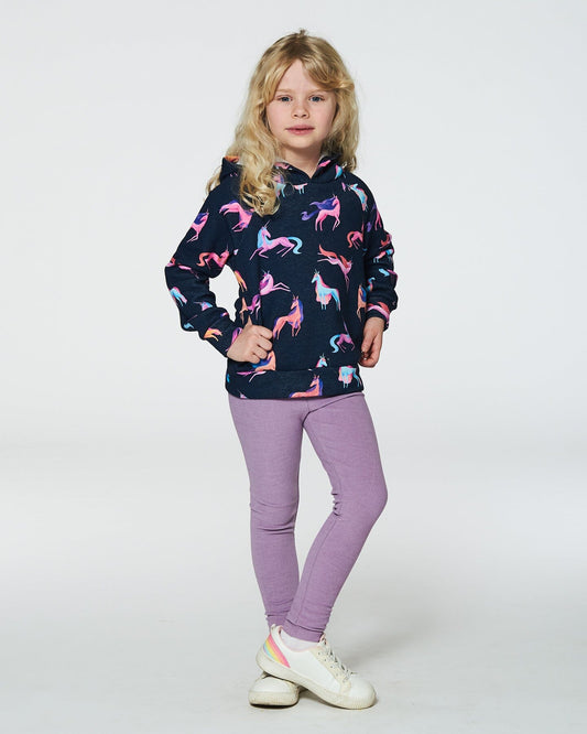Super Soft Rib Leggings Blue Lilac-1