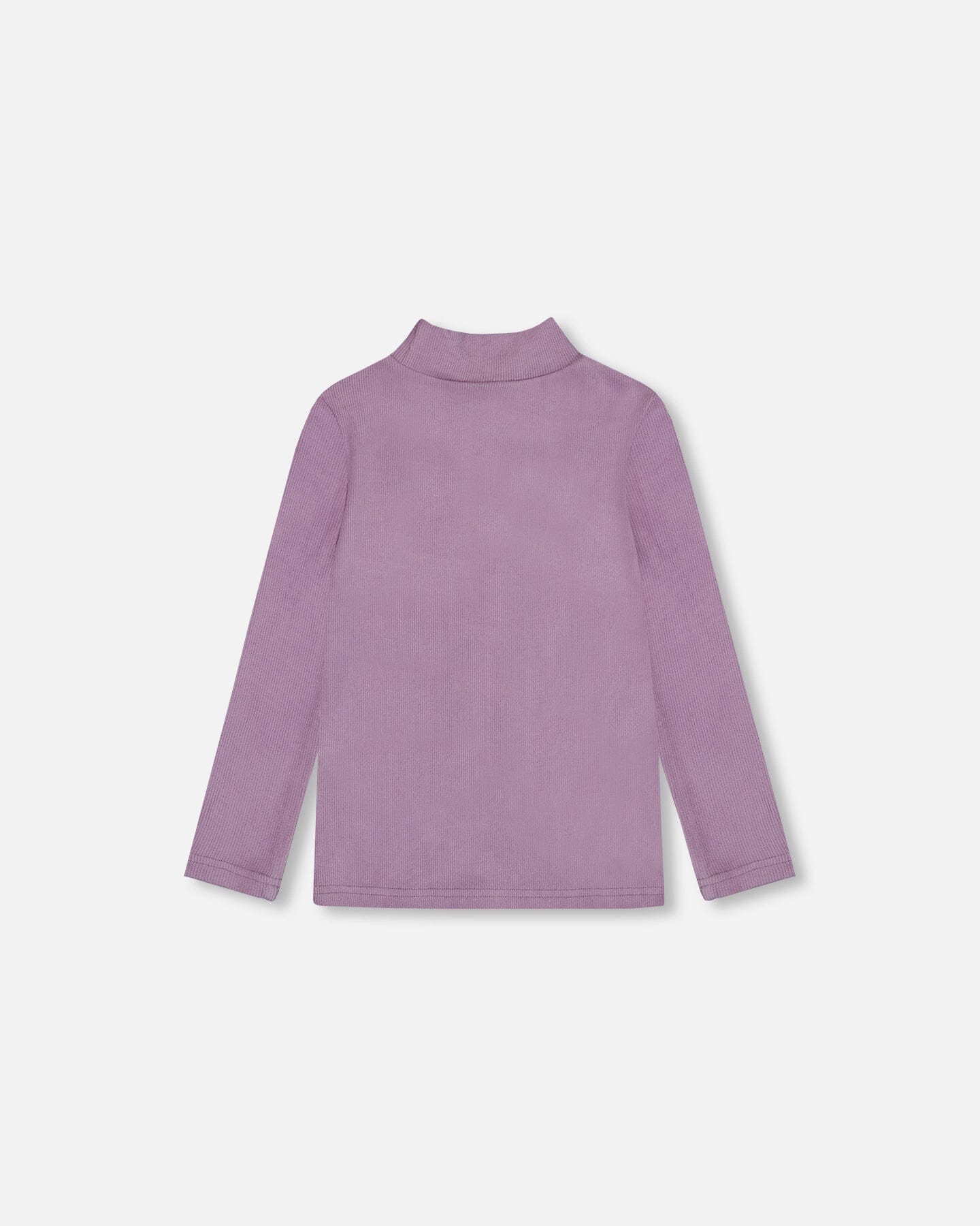 Super Soft Brushed Mock Neck Top Lilac-1