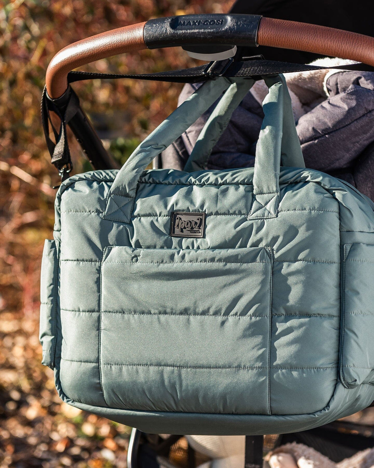 Diaper Bag Sage Green-1