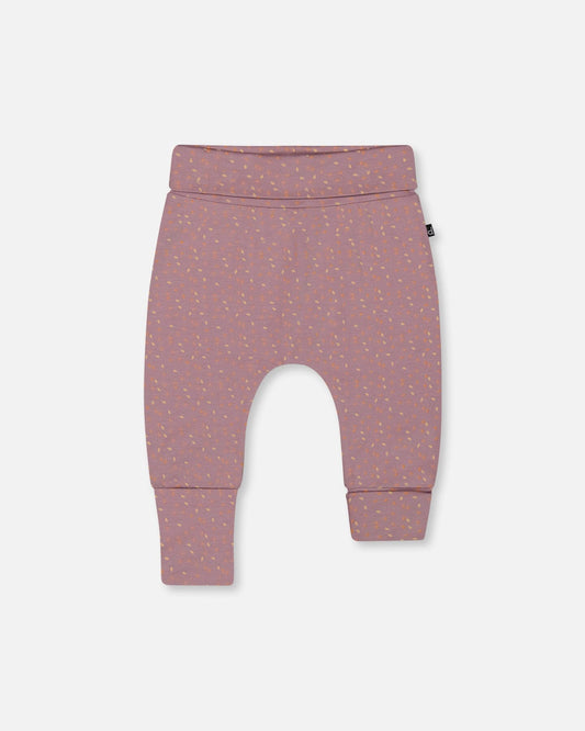 Organic Cotton Evolutive Pant Printed Pear Seeds-0