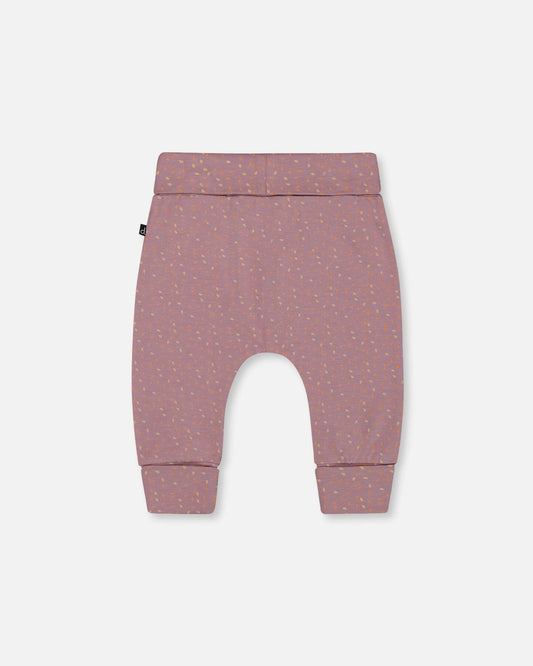 Organic Cotton Evolutive Pant Printed Pear Seeds-1