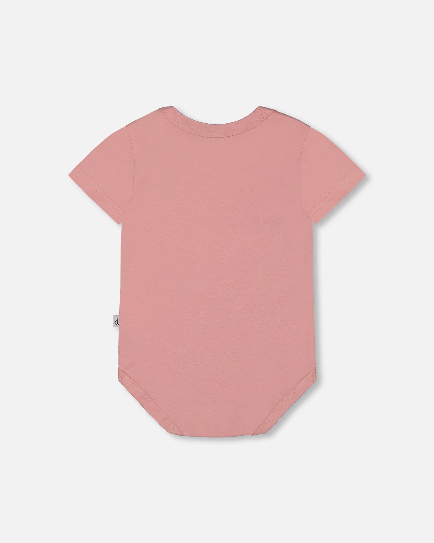 Organic Cotton Onesie Soft Pink-1