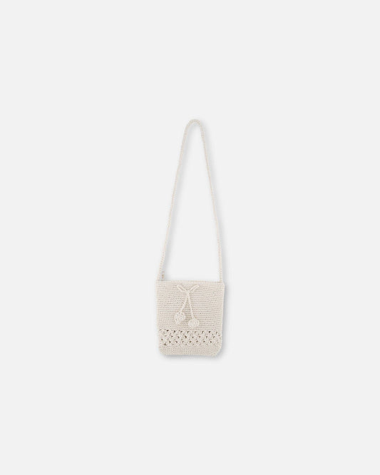 Crochet Bag Off-White Knit-0