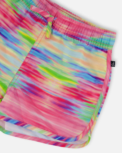 Printed Swim Shorts Multicolored-3