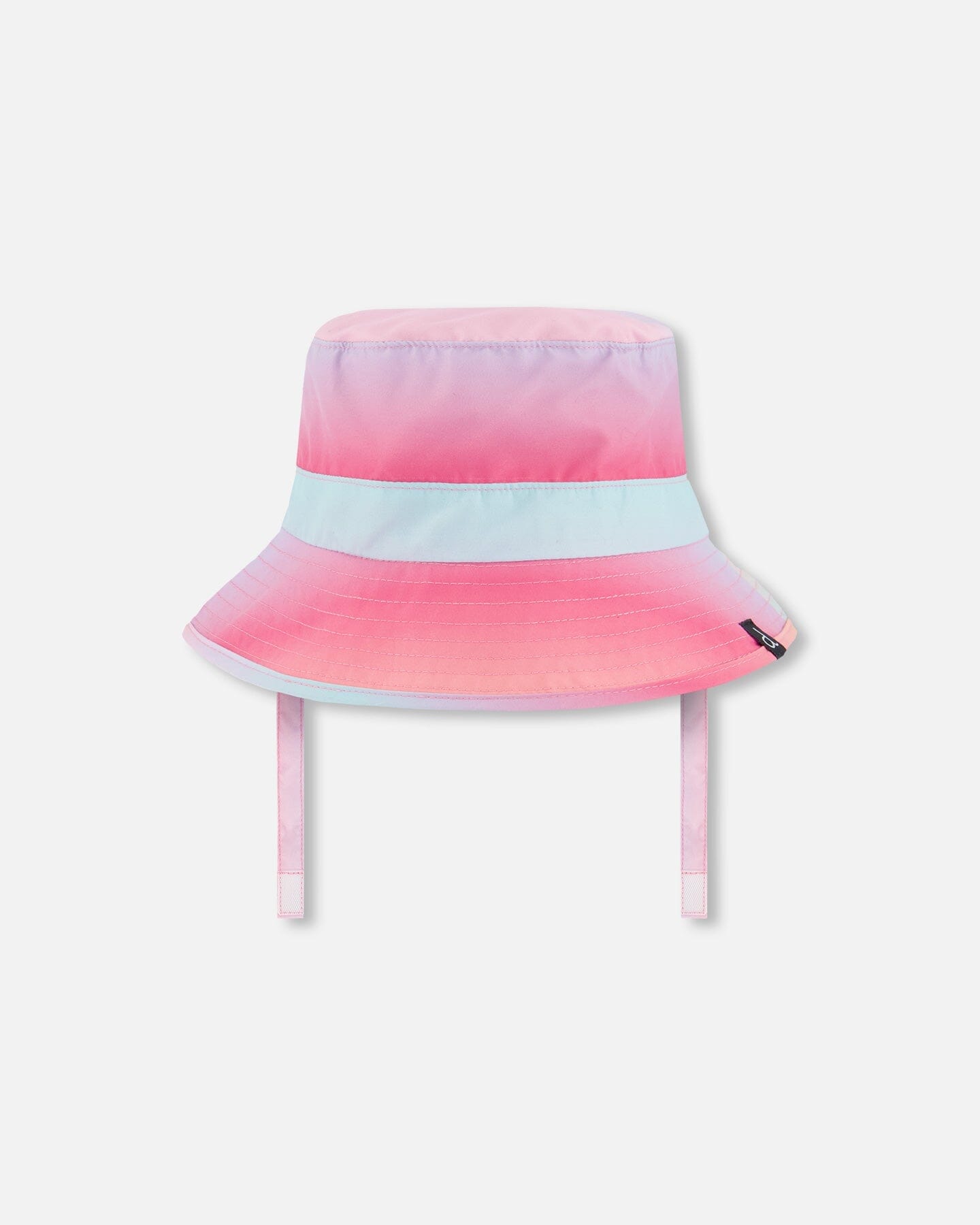 Printed Beach Sun Hat Pink, Orange, And Turquoise-0