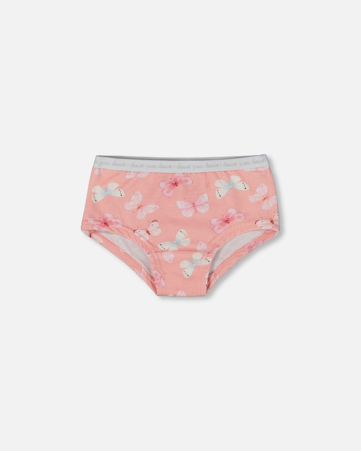 Printed Organic Cotton Boyshort Panties (Pack Of 3) Multicolored-3