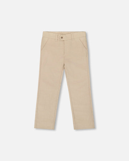 Slant Pocket Pants Light Taupe-0