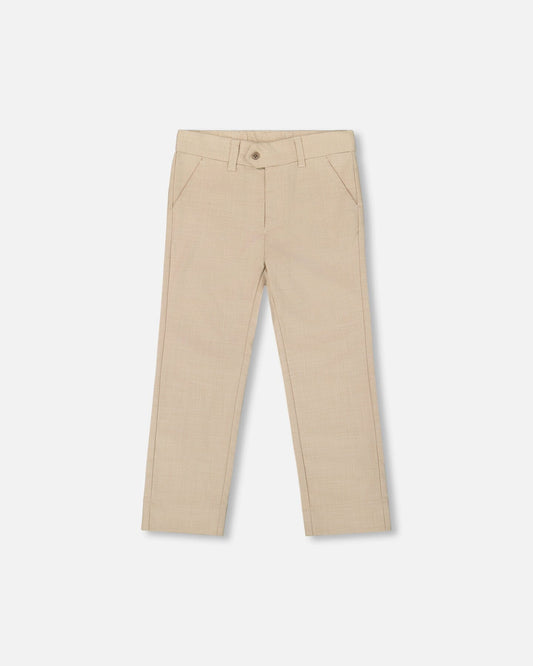 Slant Pocket Pants Light Taupe-0