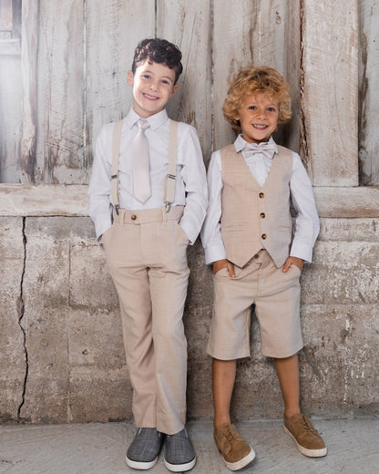 Slant Pocket Pants Light Taupe-1