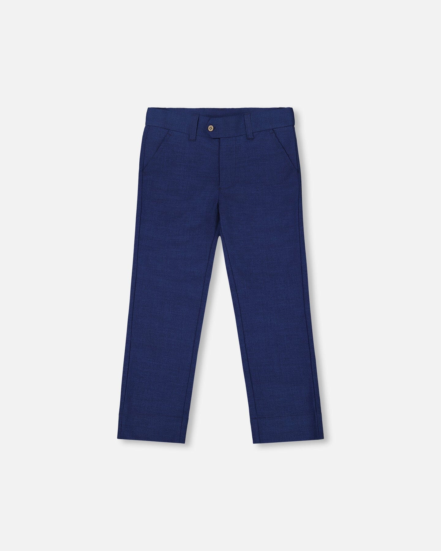 Slant Pocket Pants Navy Blue-0