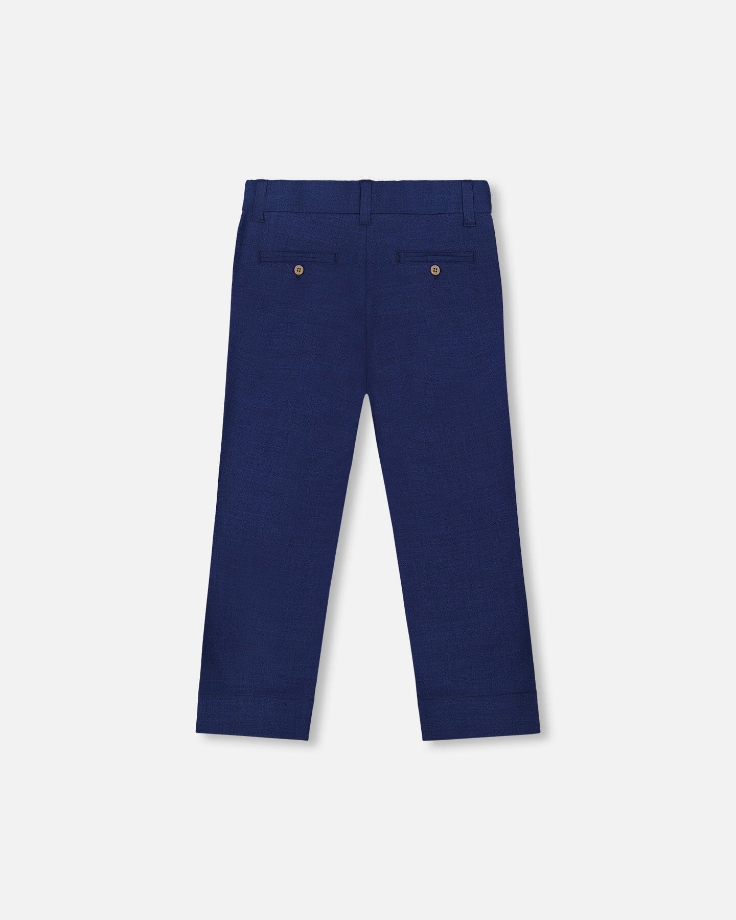 Slant Pocket Pants Navy Blue-3