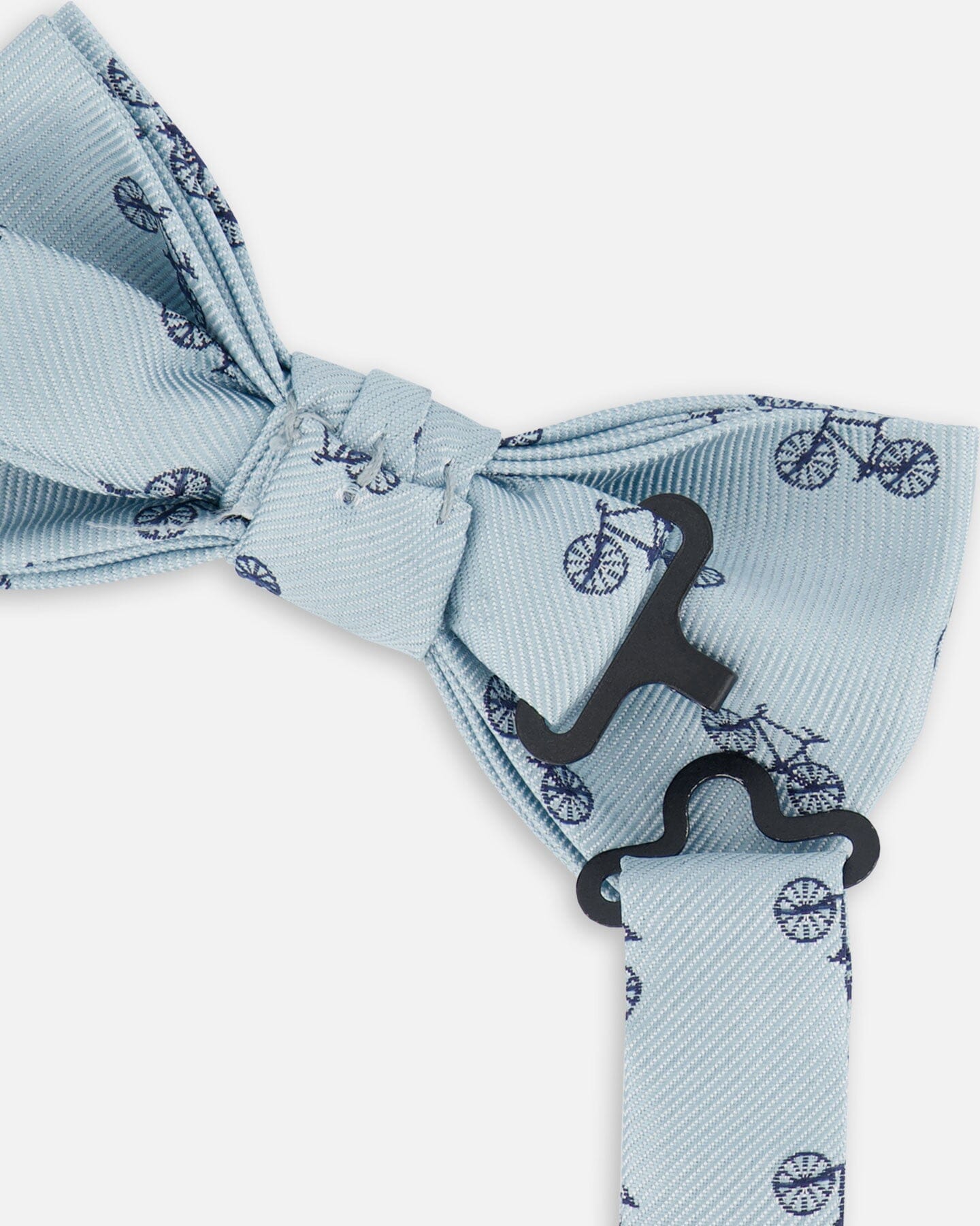 Bow Tie Pale Blue With Bicycle-2