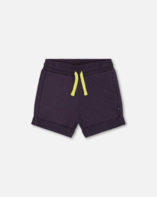 French Terry Short Dark Gray-0